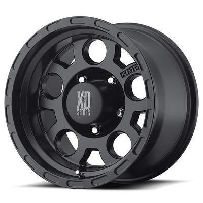 XD Wheels XD122 Enduro , 15x7 with 6 on 5.5 Bolt Pattern - Matte Black-XD12257060706N